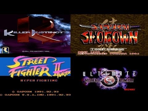 Best of Top 4 Super Nintendo Fighting Games