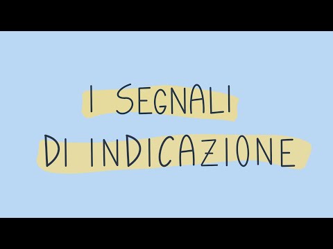 I Segnali di Indicazione Pt. 1 | Patente Facile