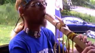 (2) Cherokee Native Flute Practicing.Messn around    Randall Paul Jacob Haffley.mp4