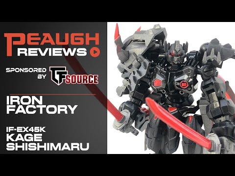 Video Review: Iron Factory IF-EX45K KAGE SHISHIMARU