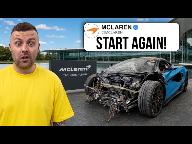 Building A £200,000 Mclaren 600lt From Nothing – Chris Slix