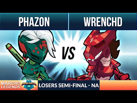 Phazon vs Wrenchd - Losers Semi Final - March Of Legends NA 1v1