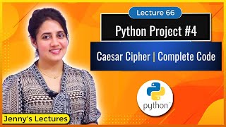 Python Project for beginners #4 Caesar Cipher - Co