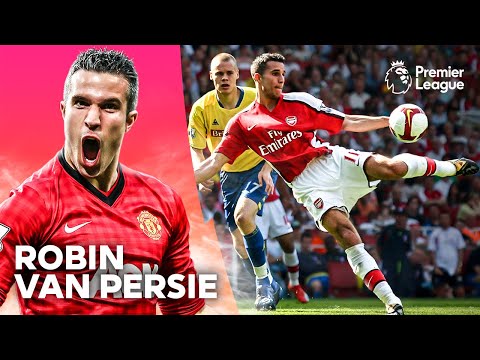 5 minuten lang Robin Van Persie op zijn ICONISCH! | Arsenal & Manchester United | Premier League