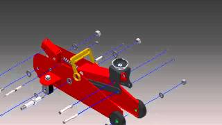 Ensamblado gato Hidraulico Patin