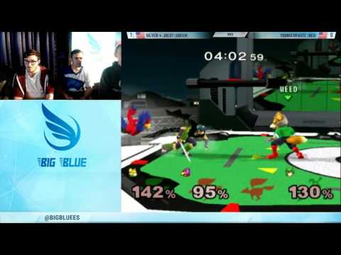 NE Melee Arcadian Doubles - UG.JoeST/GVS.Silver vs Thunderpaste/Younger SSBM WR3