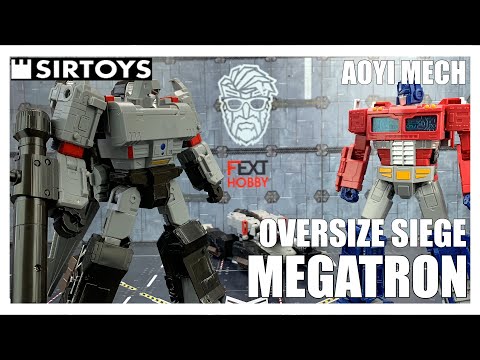 Aoyi Mech Black Mamba Oversize Transformers Siege MEGATRON