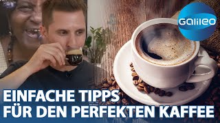 Espresso-Kocher, Kapsel oder Siebträger: Mit diesen Tipps und Tricks gelingt der perfekte Kaffee.