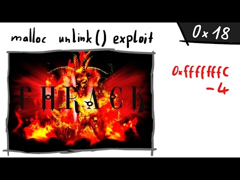 The Heap: dlmalloc unlink() exploit - bin 0x18