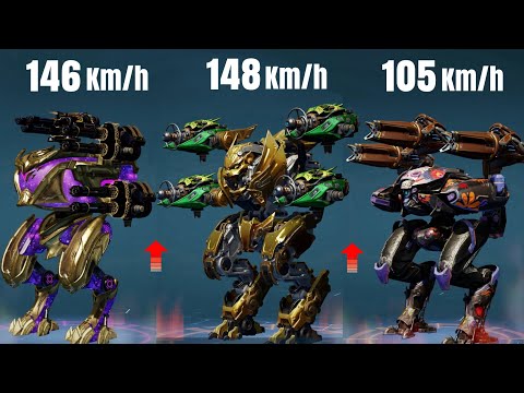 [WR] Super Fast TYPHON CERBERUS EREBUS VS Meta | War Robots Gameplay