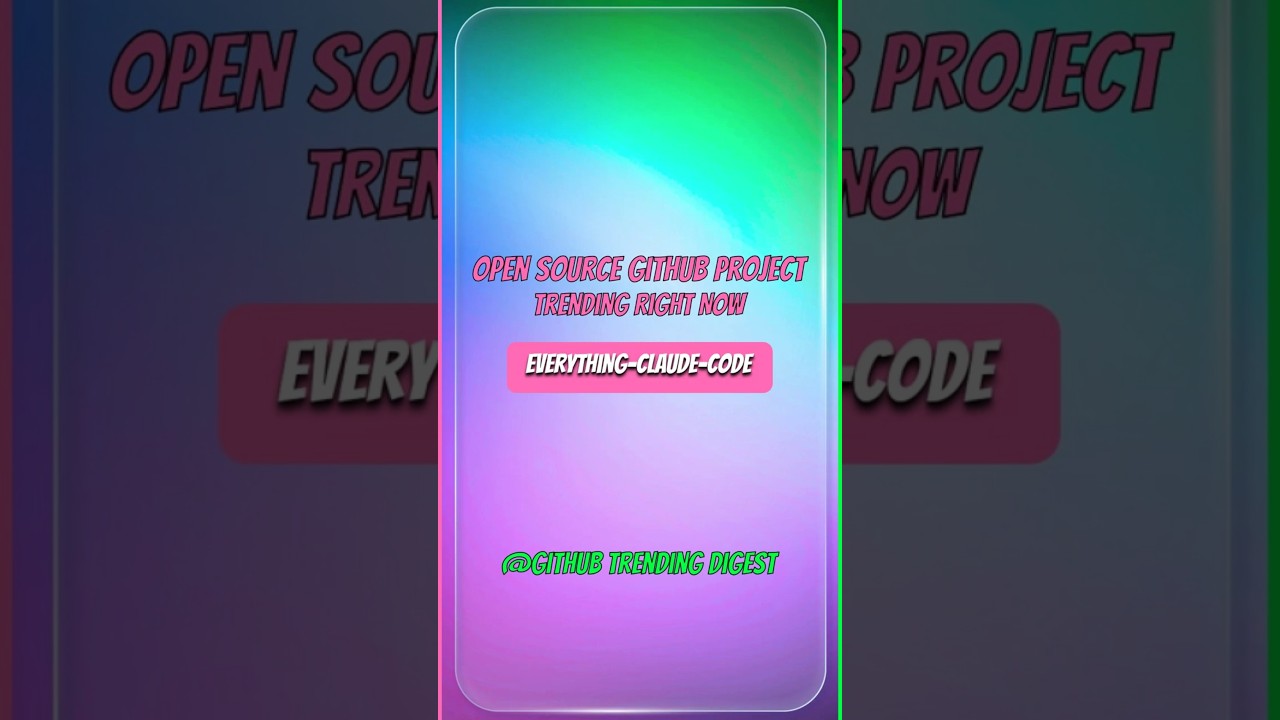 everything-claude-code - GitHub Trending Today