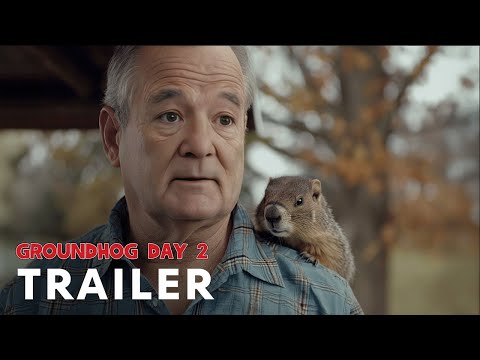 Groundhog Day 2 (2025) - First Trailer  Bill Murray, Margaret Qualley