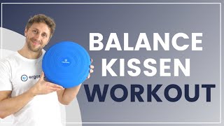 Balancekissen Workout ➡️ Trainiere in 8 Minuten Deinen ganzen Körper!