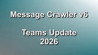 Teams Update - 2026 // RSMF 90