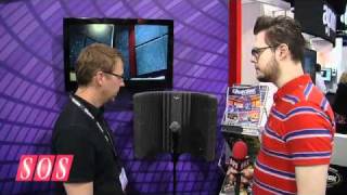 Video thumbnail for Auralex Mudguard - NAB 2011 by Sound On Sound magazine