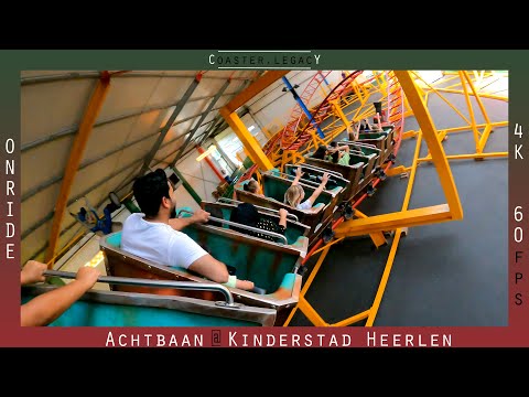POV • Achtbaan @ Kinderstad Heerlen • Back Row | 4K @60fps