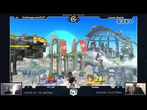 COTU XI - PC | K9 Vs. Kiraflax SSB4 Losers Semis - Smash Wii U