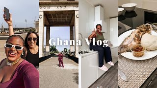 GHANA VLOG | FIRST TIME TRAVELING *International* | TRIED BANKU AND TILAPIA + TOUR WITH ME…