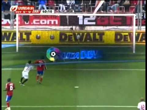 Navas in sevilla vs Zaragoza 030411