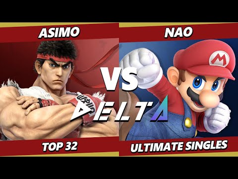 Delta 5 - Asimo (Ryu) Vs. Nao (Mario) Smash Ultimate - SSBU