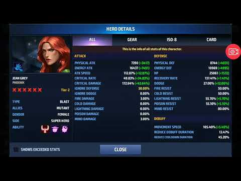 Shadowland Solo Jean Grey vs. Punisher Boss Rumble Floor 28 Marvel Future Fight