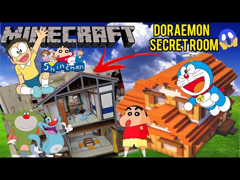 Nobitta’s Secret Room In His House Shinchan oggy Minecraft Survival Series TYRO GAMING GREEN GAMING