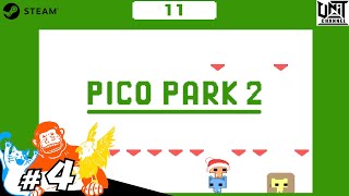 【協力しないと避けれないステージで裏切者が!!!】PICO PARK2 #4　ごり,にゃん,たか