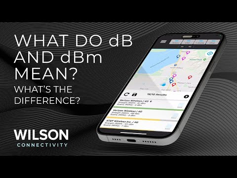 dB vs dBm: Measuring Cellular Signal Strength | Wilson Connectivity Explains