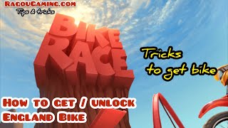 How to get / unlock England bike in bike race | Get bikes in bike race