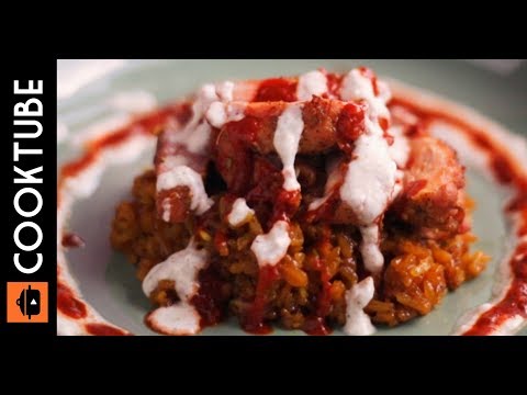 Halal Cart Style New York Chicken Rice Recipe | New York Cart Food Recipe