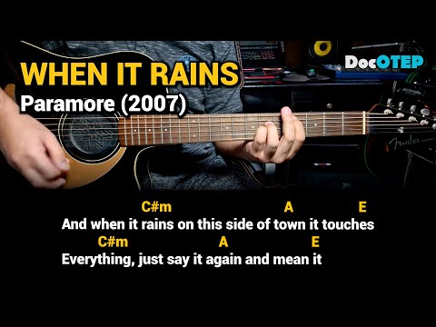 When It Rains - the Final Riot! - Paramore
