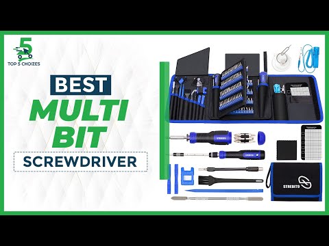 Top 5 Best Multi bit Screwdriver 2023 [BEST All in ONE SCREWDRIVER]