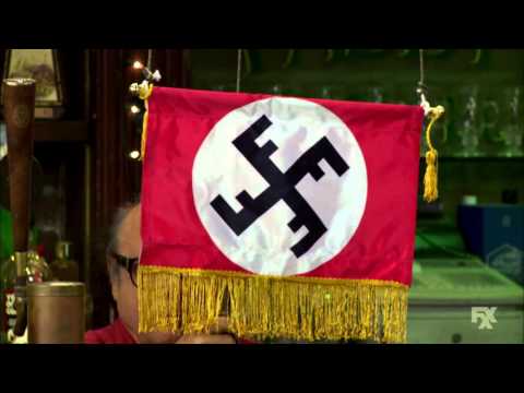 It's Always Sunny in Philadelphia - Franks CharDee MacDennis Swastika Teamflag - CharDee MacDennis 2