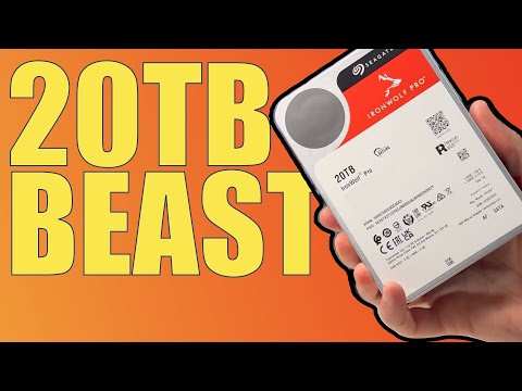 Mechanical BEAST! 20TB Seagate IronWolf Pro - Real Tests, Noise, Heat & Exos Comparison