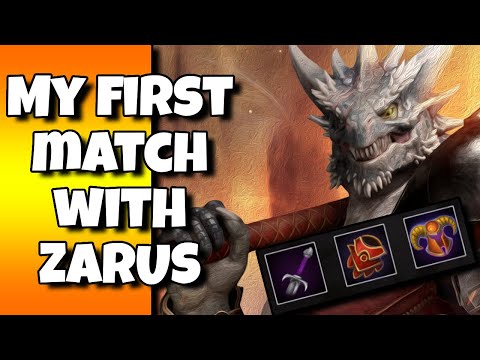 JUNGLE ZARUS! - 4k gameplay of Predecessor's new champ!