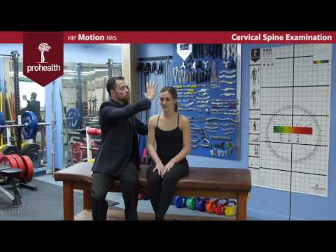 Cervical Spine Head/neck Exam Dr  Vizniak Brief