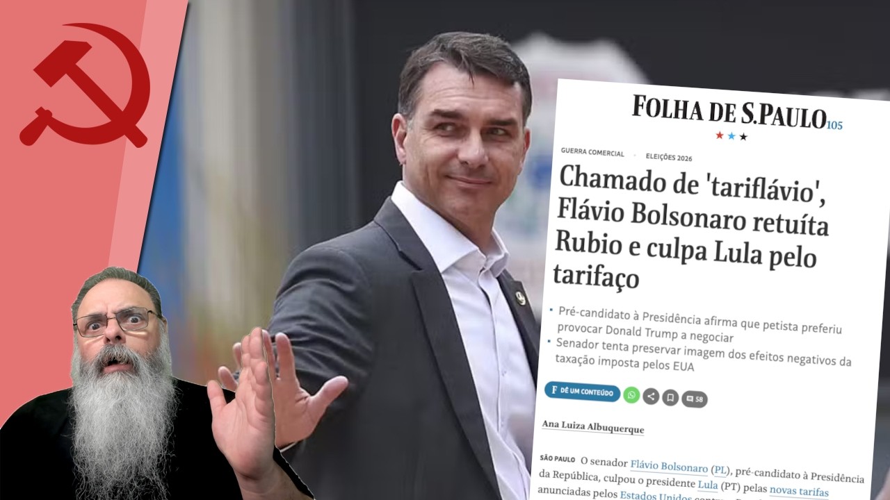 IMPRENSA e QUAEST fazem FORÇA para COLAR TARIFAS ao FLÁVIO, mas NÃO TÁ COLANDO
