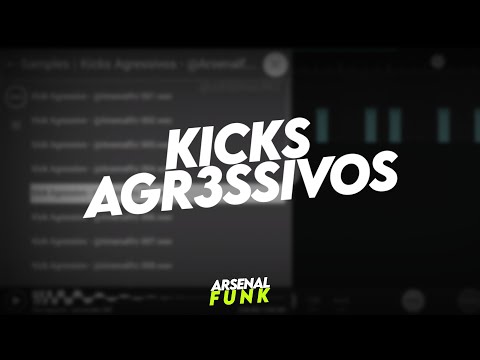 Pack De KICKS AGR3SSIVOS (Conteúdo Para DJs)