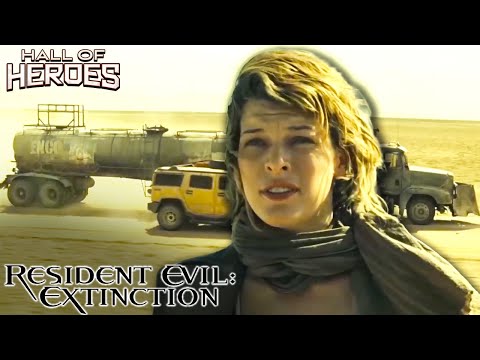 18 Wheeler Versus Zombie Horde | Resident Evil: Extinction | Hall Of Heroes