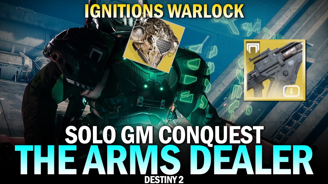 Solo Grandmaster Conquest - The Arms Dealer (Ignitions Warlock Build) [Destiny 2]