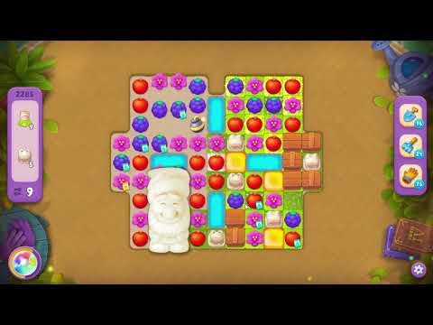 Gardenscapes 2285 Super Hard Level - 16 moves - NO BooSTERS