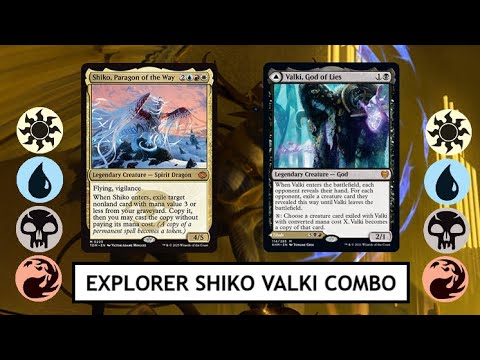 MTG Explorer / Pioneer Shiko Valki Combo - Ah Yes, Another Card That Cheats Tibalt Into Play