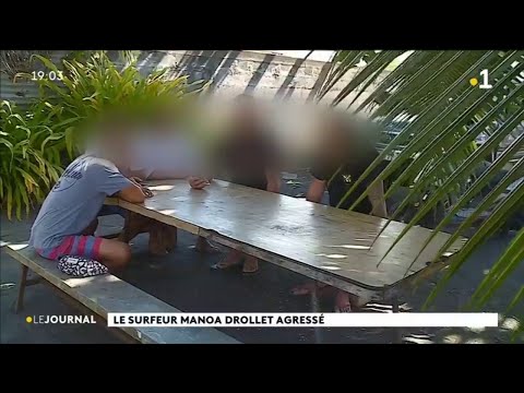 Le surfeur Manoa Drollet agressé à son domicile