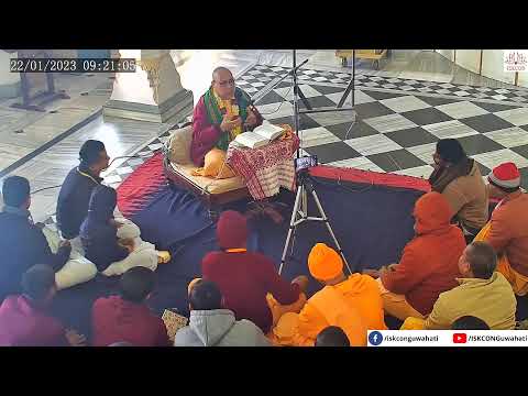 Morning Bhagavatam Class by HG Sridham Govinda Prabhu