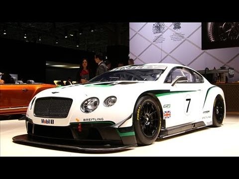 Bentley Returns to Racing With the GT3 Race Car