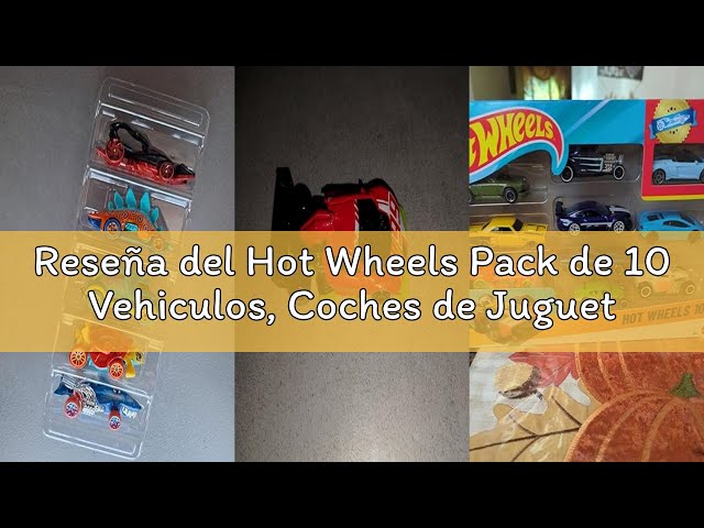 Vídeo relacionado con Hot Wheels Pack de 10 Vehiculos, Coches de Juguete (Modelos Surtidos, selección aleatoria), 54886