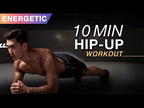 10min Peach Hip Tabata (Hip-up, Booty burn)