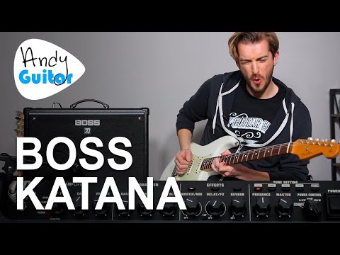 BOSS KATANA UNBOXING + AMP SETTINGS