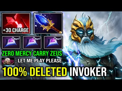 How to 100% DELETE Invoker From Mid with 1st Item Triple Null Talisman & 15Min Godlike Dota 2