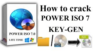 PowerISO 7.0 Serial Key patchier (FREE) 2017